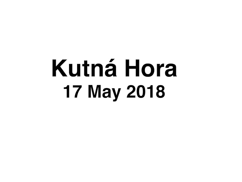 We traveled to Kutna Hora by train, changing at Prague.