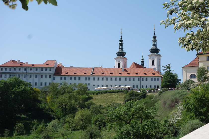 At the top of Uvoz is Strahov Monastery.