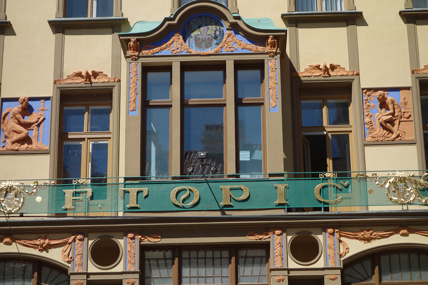 The František Topič Publishing House sold art as well as books.
