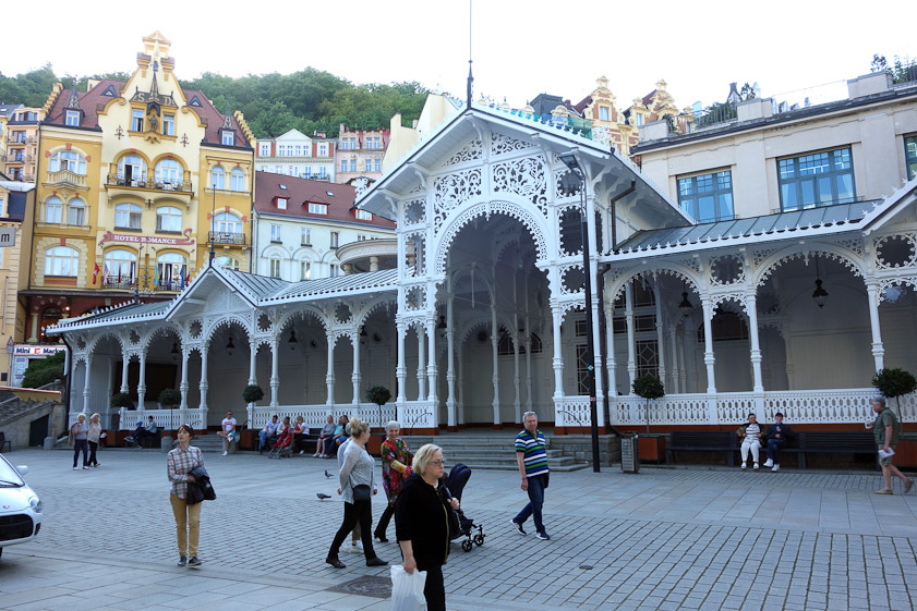 The Market Colonnade was built 1882-83 of wood.