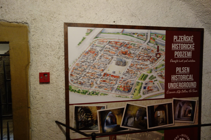 We took the tour of the tunnels under Pilsen, which starts at the Brewery Museum.