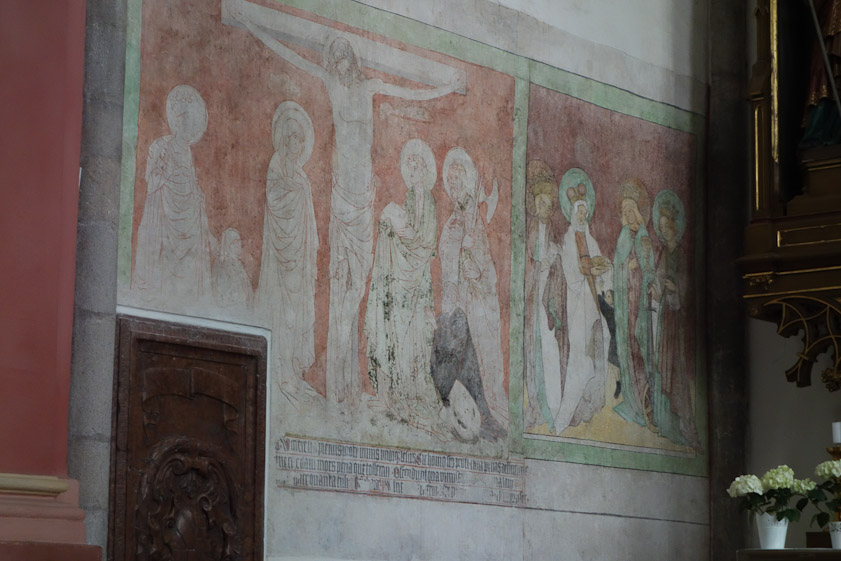 Wall painting in St. Vitus