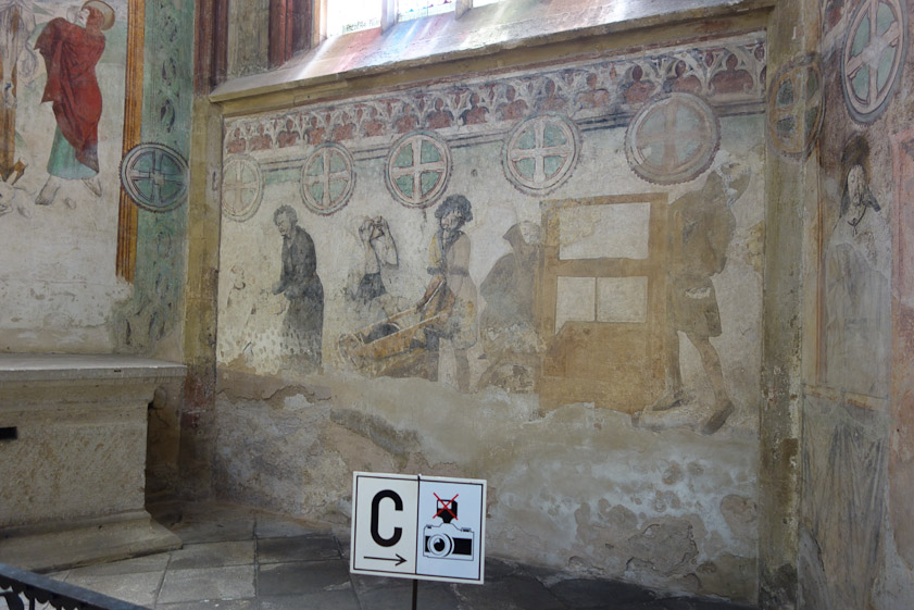 The Haspler chapel is at the southern end of the ambulatory.