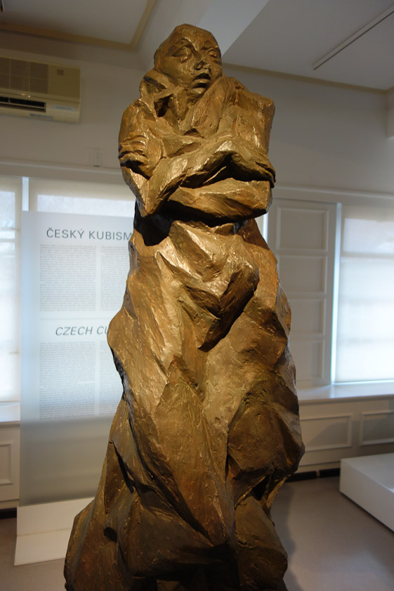 Otto Gutfreund (1889-1927) was a Cubist sculptor. This is 