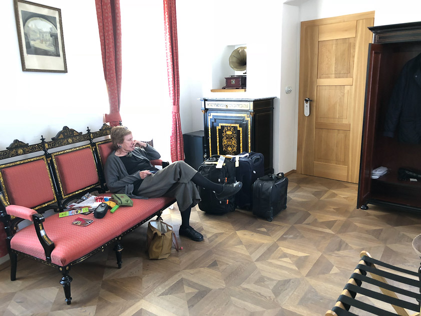 The chairs were a bit low.