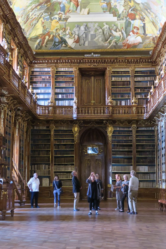 The Strahov library.