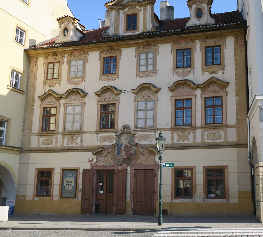 Another handsome building in Prague.