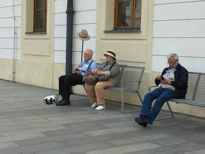 I was making it easier for Mariana to see me. I wonder what the woman next to me thought.