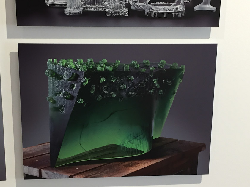 The House of the Black Madonna houses the Museum of Czech Cubism, part of the National Gallery. There was an exhibition of photographs by Gabriel Urbanek of Czech glass.