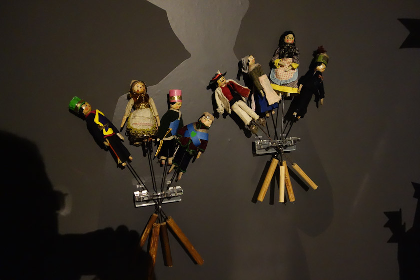 The puppets were quite simple.