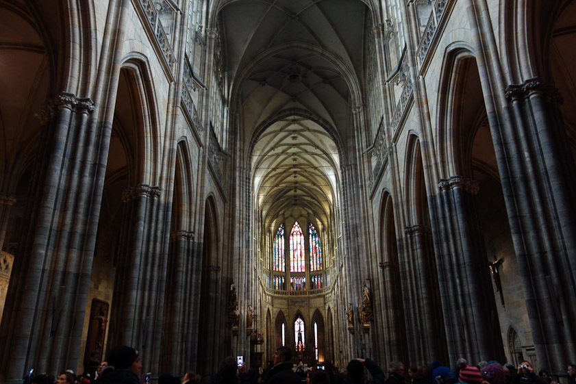 It's Gothic, designed in the 14c but not finished until the 20c.