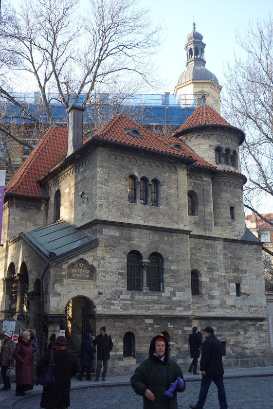 Building adjacent to the Jewish cemetery