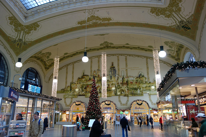 The interior of Dresden Neustadt Station