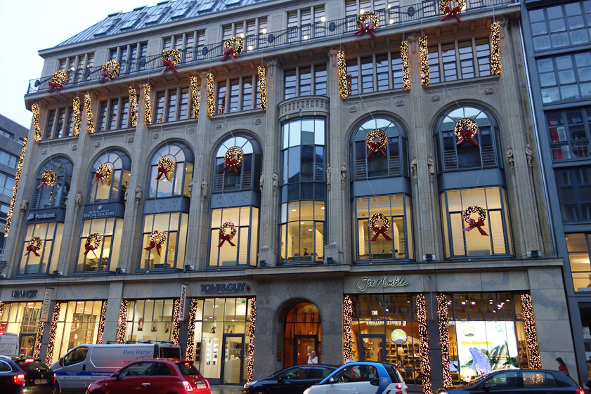 Later we went shopping and saw this store in Berlin.