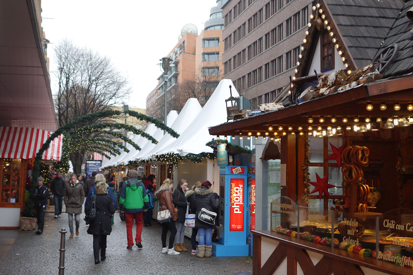 Yet another Berlin Christmas market, at Potsdamer Platz.