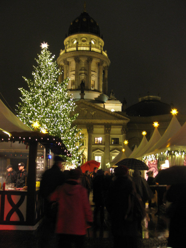A couple of blocks away was the Gendarmenmarkt Christmas market.