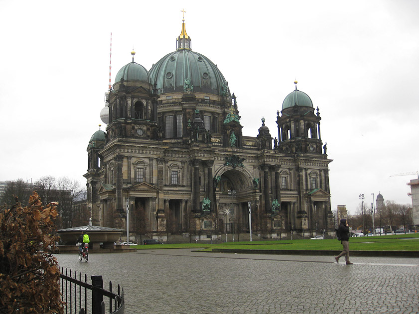 Berlin Cathedral, on Museum Island, in what was the Soviet Zone.