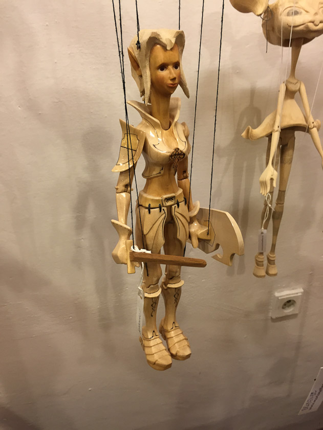 Presumably Joan of Arc or perhaps some more recent fictional character.