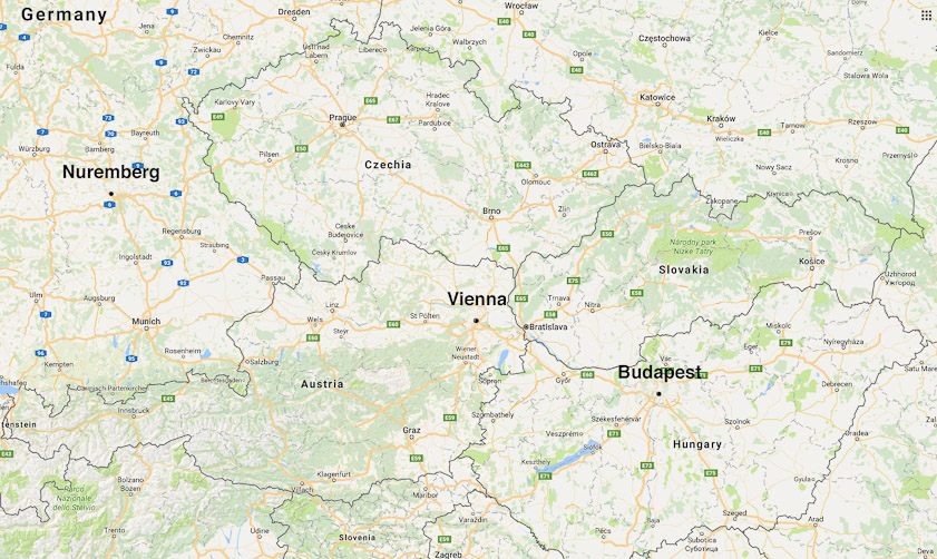 We returned to Europe for more Christmas markets in December 2016, staying five nights each in Budapest, Vienna, and Nuremberg before ending with a weekend with Pete and Janette Durbin in London.