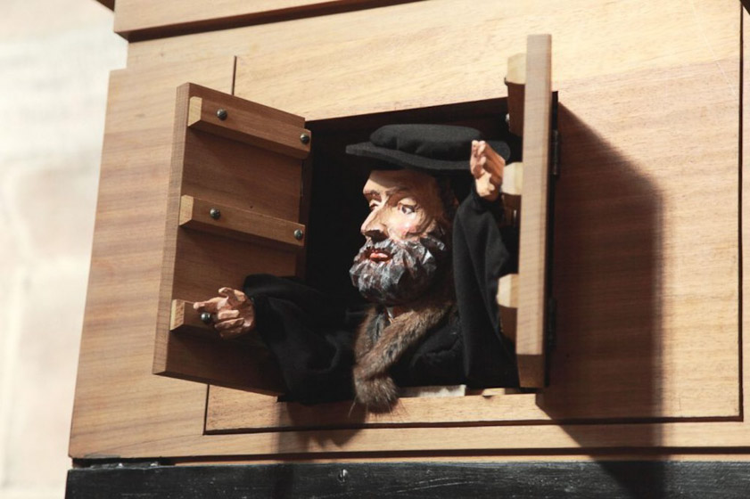 We didn't know during our visit that the organ from 2005 on the north wall has a 