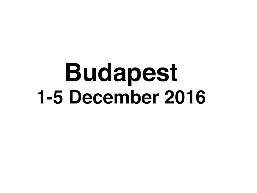 We flew to Budapest via London on British Air on a gigantic Airbus 380 and a smaller plane. An unpleasant experience.