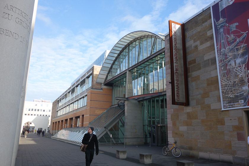 The main entrance to the Germanisches National Museum.