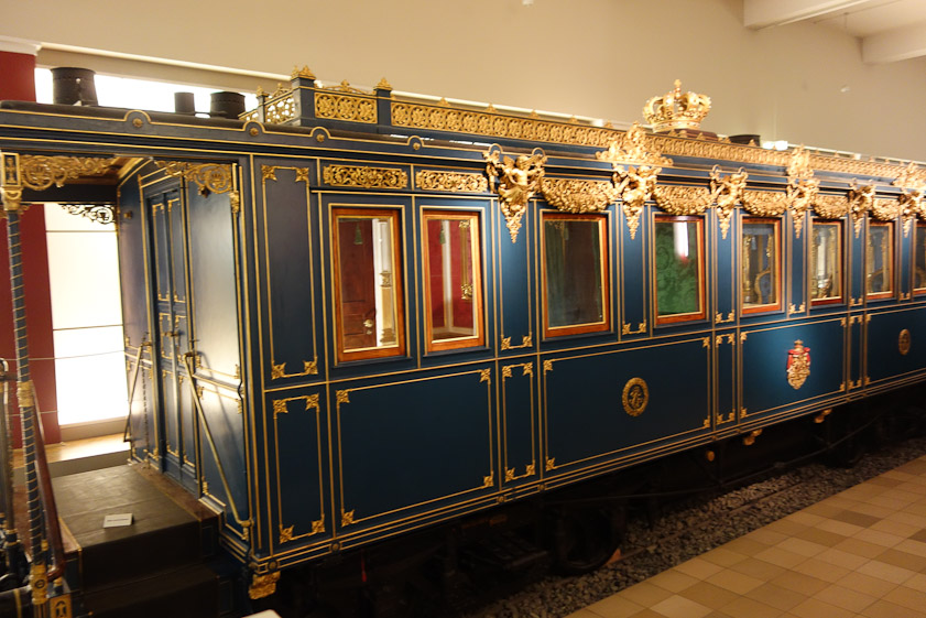 On our fourth day in Nuremberg we visited the Deutsche Bahn Museum, where we saw the car of King Leopold II of Bavaria.