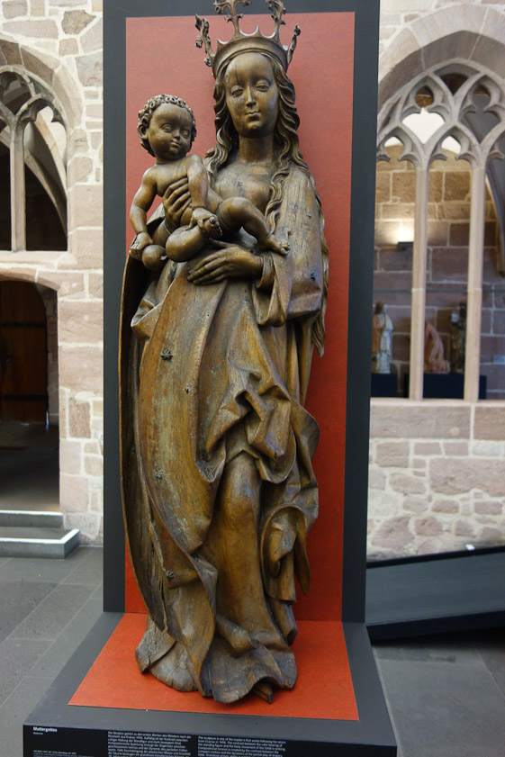 Madonna and Child by Veit Stoss, 1500.