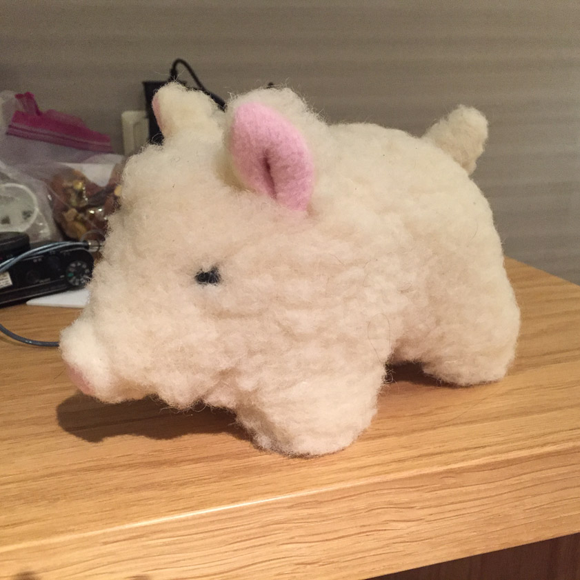 We bought our trip mascot, a wooly pig, at the same market to remind us of the several dishes of Mangalica pork we ate in Budapest.