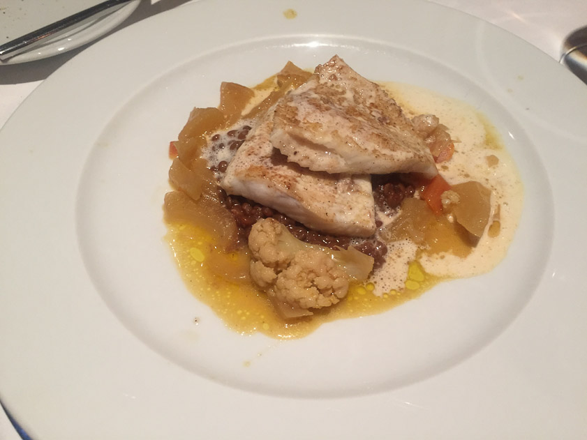 Mariana's entree.