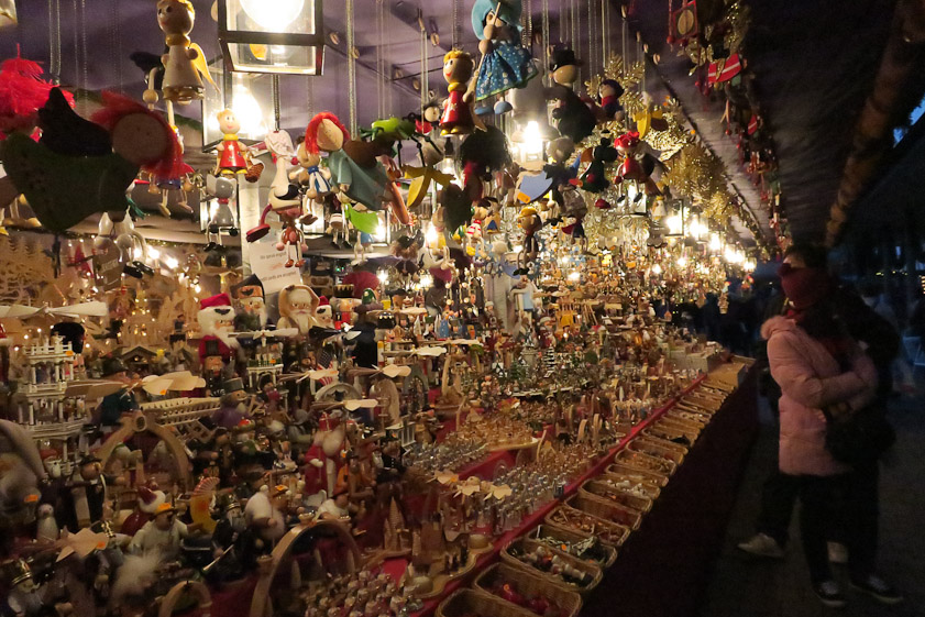 Stall in the Frauenkirche Christmas market