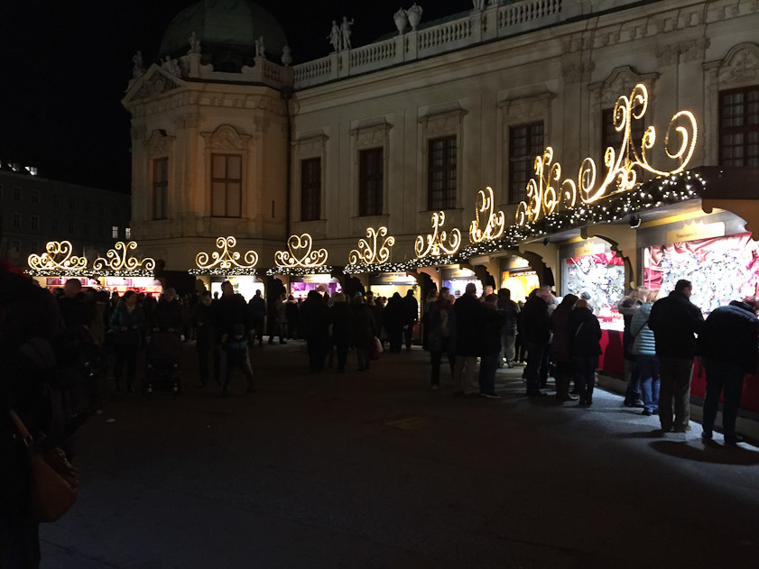 he Belevedere Christmas market at 5:14 PM.