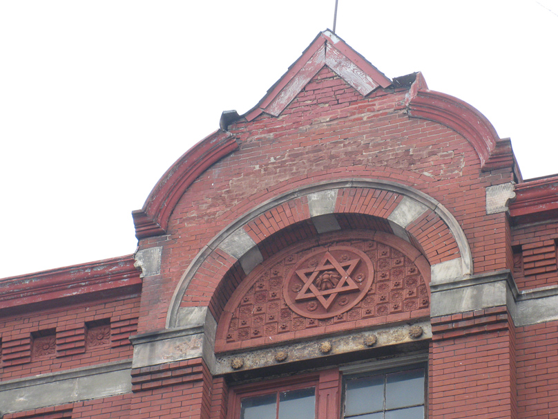 The six points signify something about brewing: purity, etc.