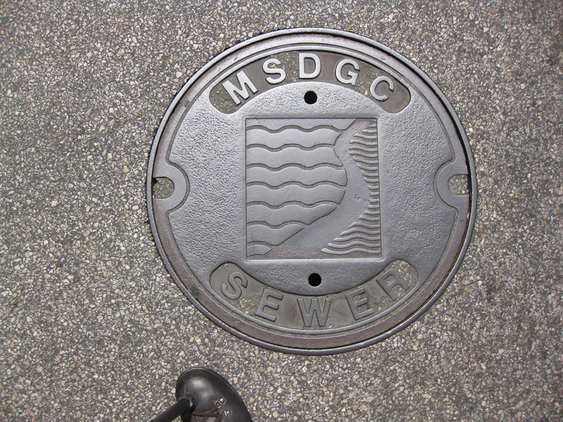 Cincinnati manhole cover.