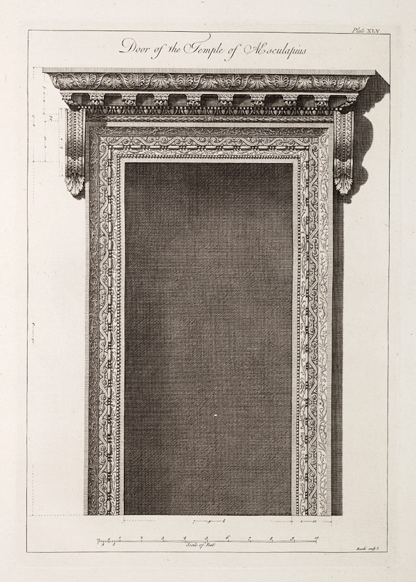 Adam's detail of the doorway.