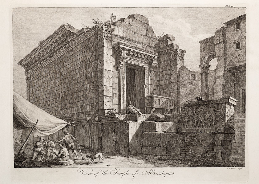 Robert Adam, Temple of Aesclapius, plate XLI.