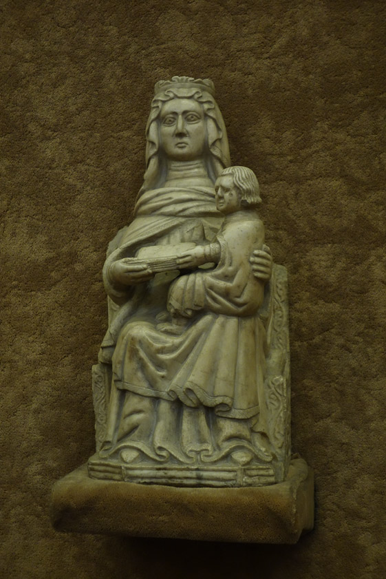 A 13c Madona and Child, the first work we saw in the Old Masters Gallery. It was a donation in 1948, long after Strossmayer created the collection.