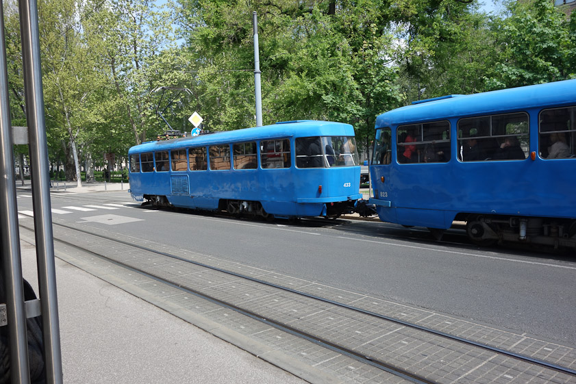 These are older model street cars.