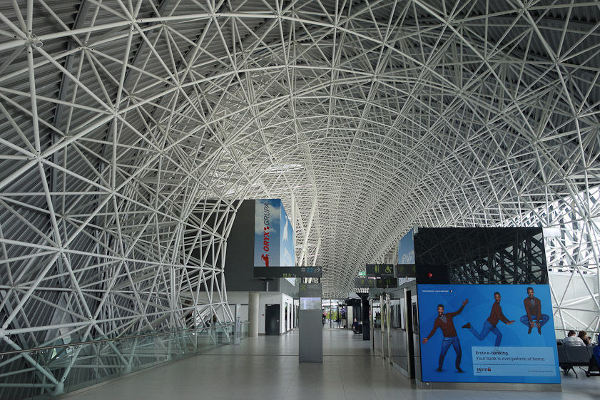 The gate area of the airport.