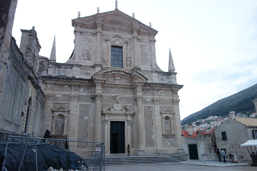 The Jesuit church.