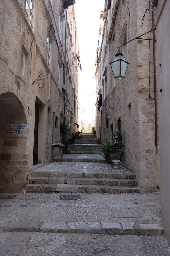 Getting around Dubrovnik involves a lot of steps.