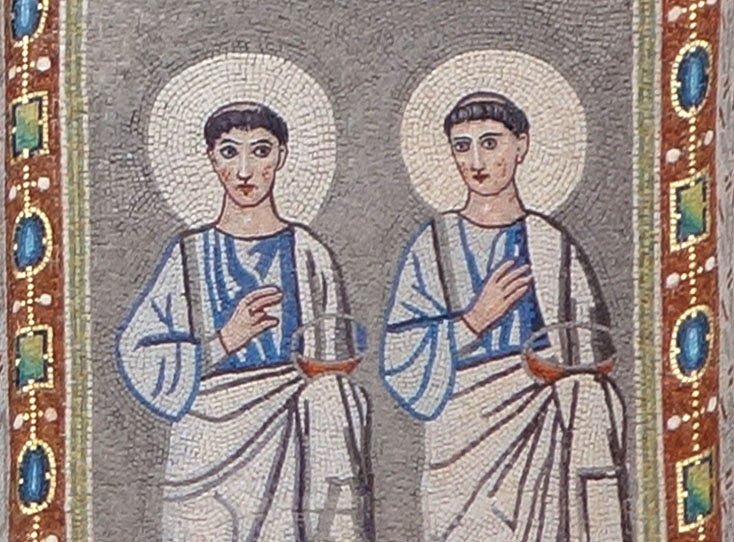 This whole site is remarkable for having survived 1500 years practically unchanged, a unique early  Byzantine monument.