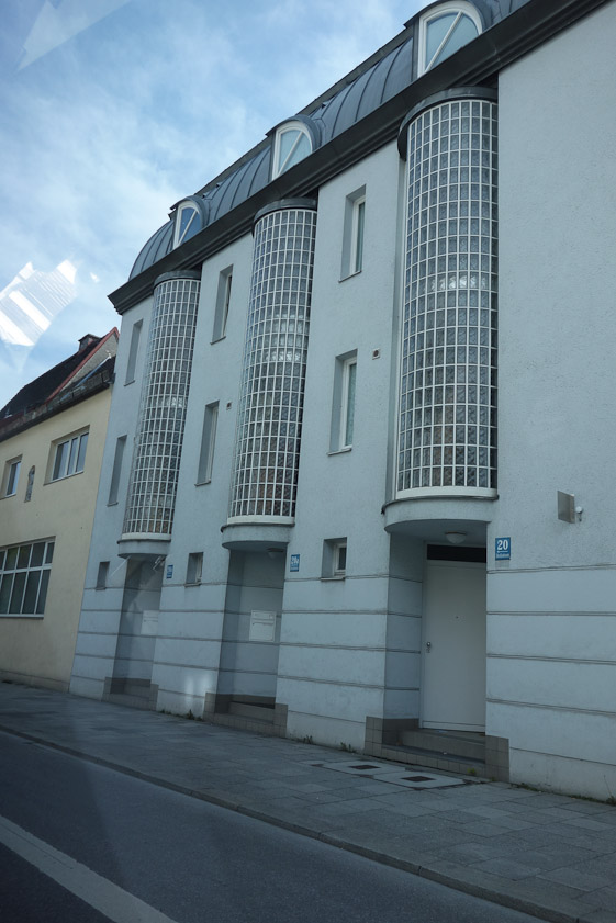 Interesting architecture seen from the taxi to our hotel in the middle of Munich.