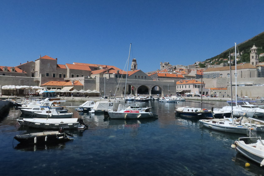 The west side of the old harbor.