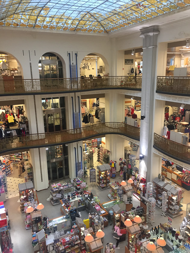 There are no luxury designer goods for sale here. Products were manufactured in Slovenia.