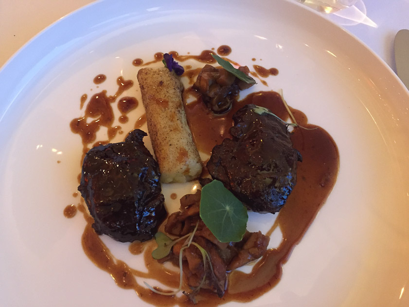 Main course for ED: pork cheeks