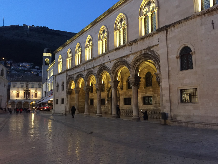 The Rector's Palace. Dubrovnik was an independent republic, similar to Venice, ruled by a few families who elected one from them to administer the city for one month. The Rector was not permitted to leave the Palace without permission of the Grand Council during his month of office.