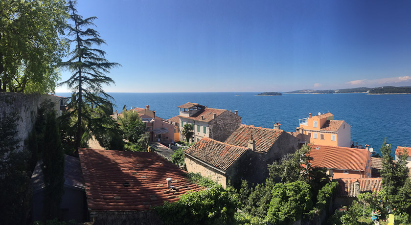 The view from cathedral hill is fine.