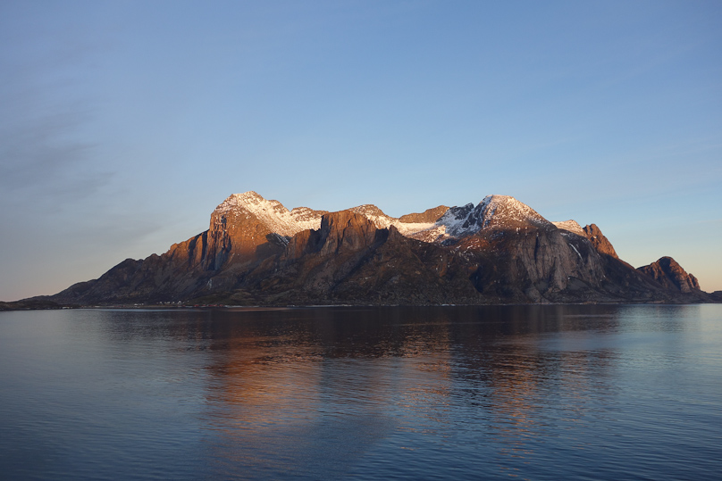 Seascapes are the biggest payoff of the Hurtigruten.