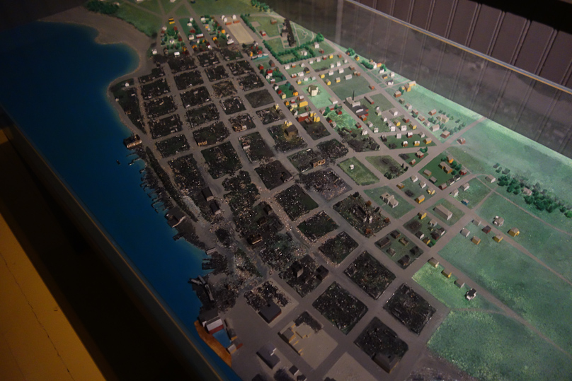 When the Germans attacked Norway in 1940 they began by destroying most of Bodø by air attack.